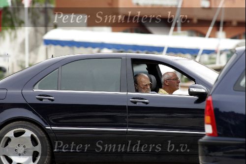 Porte Ercole 8 juli 2004
Prins Bernhard in Mercedes op weg naar de Jumbo VI