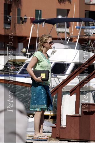 Porte Ercole 10 juli 2004
Prinses Carolina op de Jumbo VI