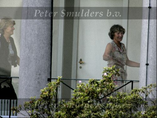 Soestdijk 29 juni 2004
93e Verjaardag Prins Bernhard op Soestdijk.
Prinses Margriet & Prinses Irene
