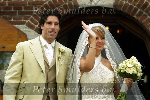Heesch/Geffen Holland 10 Juli 2004
Trouwen Ruud v Nistelrooy met zijn Leontien