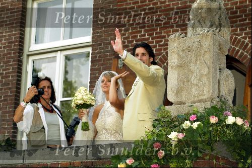 Heesch/Geffen Holland 10 Juli 2004
Trouwen Ruud v Nistelrooy met zijn Leontien