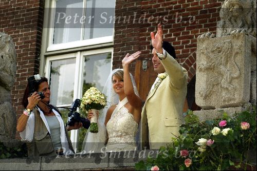 Heesch/Geffen 10 Juli 2004
Trouwen Ruud v Nistelrooy met zijn Leontien Slaats