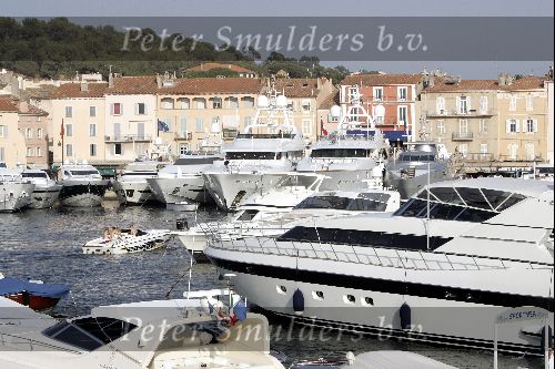 St Tropez 23 juli 2004
De haven van  St Tropez.