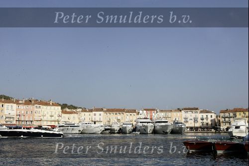 St Tropez 24 juli 2004
De haven van st Tropez met haar boten.
