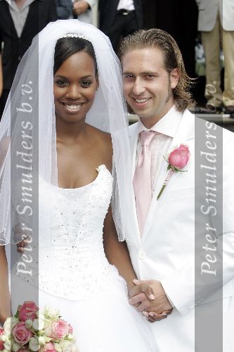 Hierden 15 juli 2005
Jasmine Sendar trouwen met Rutger Fahrner.