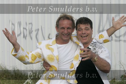 Tilburg, 3 Juli 2005
Oranje-kenner en liefhebber, Johan Vlemmix samen met Ad v d Hurh Andy de Witt