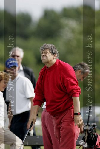 Halfweg, 26 Juli 2005 Golfclub Houtrak
Demonstratie en clubfitting van TaylorMade
Op de foto TV presentator Joost Prinsen