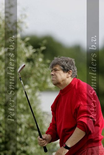 Halfweg, 26 Juli 2005 Golfclub Houtrak
Demonstratie en clubfitting van TaylorMade
Op de foto TV presentator Joost Prinsen