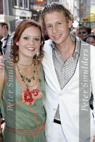 Amsterdam 10 juli 2005
Premiere Zoop in Tuschinski.
Ewout Genemans en Juliette v Ardenne