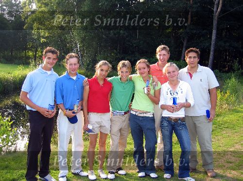 Bergen op Zoom, 17 Juli 2005
Junior smulders gedeeld 3e prijs vanaf back tees Wouwse Plantage