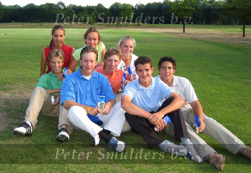 Bergen op Zoom, 17 Juli 2005
Junior smulders gedeeld 3e prijs vanaf back tees Wouwse Plantage