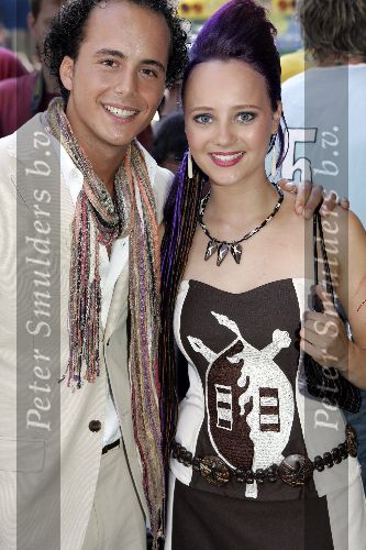 Amsterdam 10 juli 2005
Premiere Zoop in Tuschinski.
Monique v d Werff en Jon Karthaus