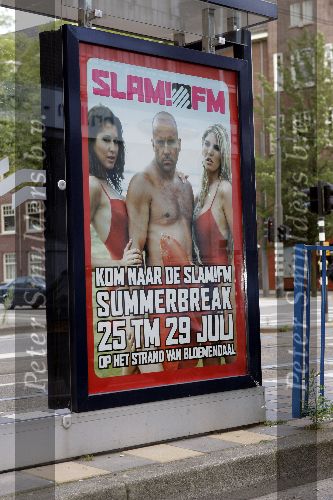 Amsterdam 20 juli 2005
Billboard Mental Theo.