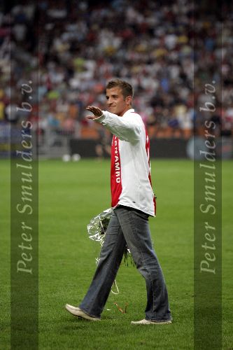 Amsterdam 29 juli 2005
Afscheid Rafael v d Vaart bij Ajax.