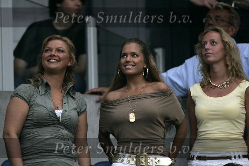 Amsterdam 29 juli 2005
Afscheid Rafael v d Vaart bij Ajax. Sylvie Meis op tribune