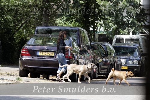 Amsterdam 13 juli 2005
Tatjana met haar 2 honden
