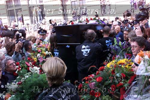Amsterdam 16 juli 2001
Crematie van Herman Brood.
de dienst was in Pardiso