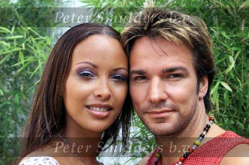 Amsterdam 26 juli 2001
Winterpresentatie van RTL 4 RTL 5 en Yorin.
Sonja Silva en Spiros