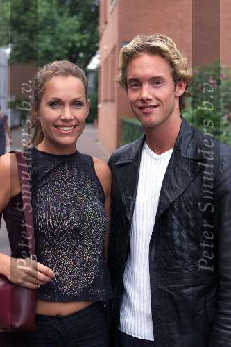 Amsterdam 23 juli 2001
Premiere van Rocky over the rainbow.
Tanja Jess en haar vriend Charly