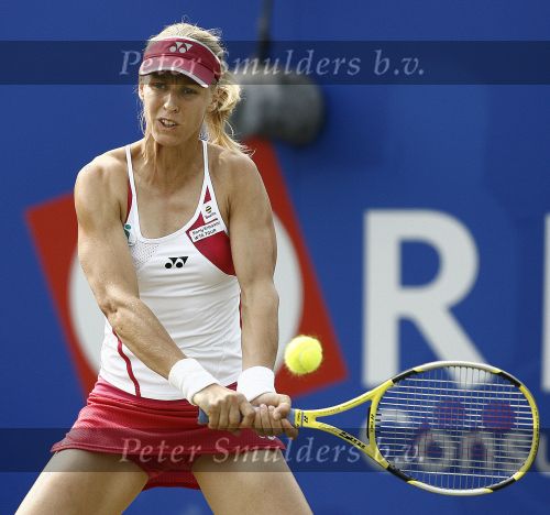 Rosmalen, 23 Juni 2006 Ordina Open 2006
Halve finale Michaella Krajicek-Jelena Dementiva
1-6   7-6   6-4
© Foto Edwin van Zandvoort