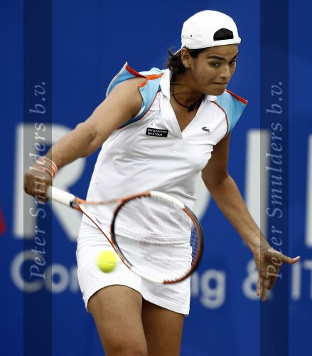 Rosmalen, 23 Juni 2006 Ordina Open 2006
Halve finale Dinara Safina-Eleni Daniilidou
6-3  3-6  6-4
© Foto Edwin van Zandvoort