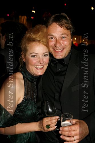 Rotterdam 22 mei 2006
Musicalawards in ahoy.
Ellen Pieters met man