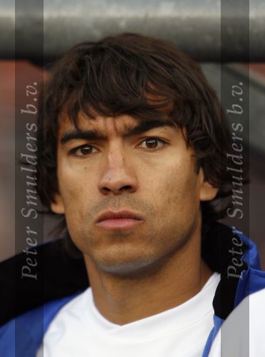Eindhoven, 2 Juni 2006 Vriendschappelijke interland op weg naar het WK 2006 tussen Nederland-Mexico, eindstand 2-1
Giovanni v Bronckhorst
© Foto Edwin van Zandvoort