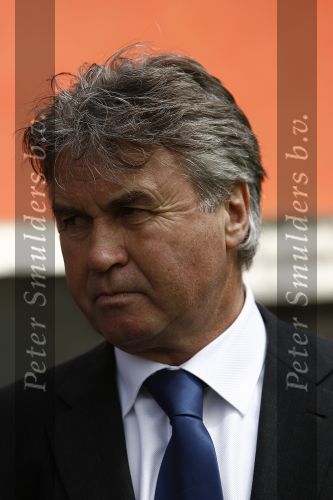 Rotterdam, 5 Juni 2006 Laatste oefeninterland nederlands elftal op weg naar het WK 2006 in Duitsland.
Nederland-Australie, eindstand 1-1
Guus Hiddink
© Edwin van Zandvoort