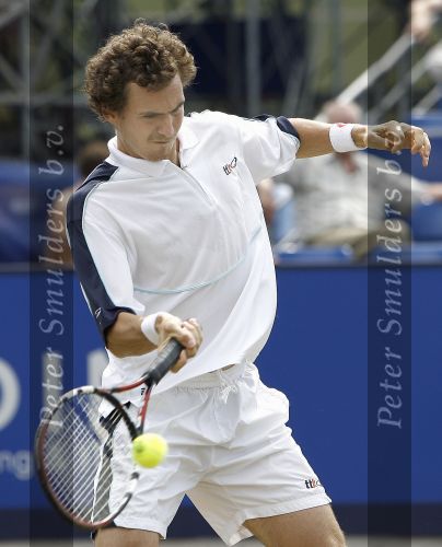Rosmalen, 24 Juni 2006 Ordina Open 2006
Finale Heren Jan Hernych - Mario Ancic 0-6  7-5  6-7
© Foto Edwin v Zandvoort