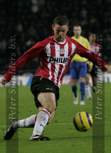 Eindhoven, 20 Januari 2006 Kompetitiewedstrijd PSV-RKC Waalwijk, eindstand 2-0 Seizoen 2005/2006
Jason Culina
