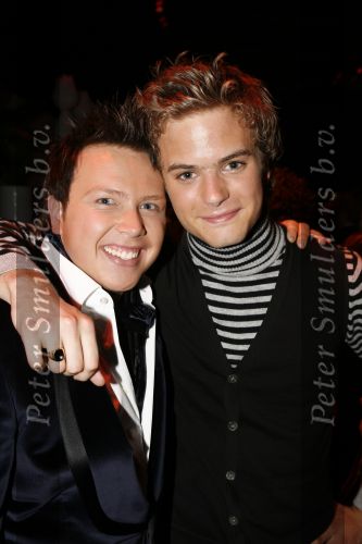 Rotterdam 22 mei 2006
Johnny Kraaykamp musical awards in ahoy.
Jim Bakkum met Jamai