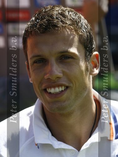 Rotterdam, 5 Juni 2006 Laatste oefeninterland nederlands elftal op weg naar het WK 2006 in Duitsland.
Nederland-Australie, eindstand 1-1
John Heitinga
© Edwin van Zandvoort