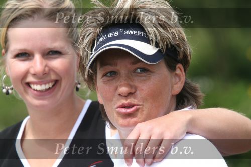 Valkenswaard, 4 Juni 2006
Finaledag KLM Ladies Open 2006 Eindhovensche Golf
De limburgse Judith v Hagen ( vijf maanden zwanger ) werd de beste Nederlandse met een 11e plaats ) met Nienke Nijenhuis