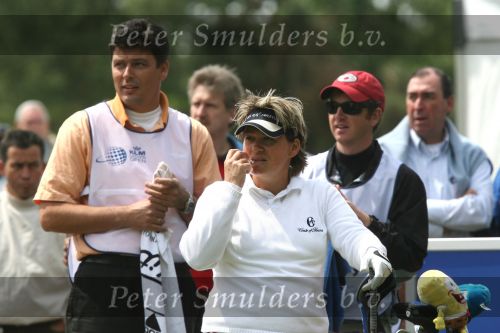 Valkenswaard, 4 Juni 2006
Finaledag KLM Ladies Open 2006 Eindhovensche Golf
De limburgse Judith v Hagen ( vijf maanden zwanger ) werd de beste Nederlandse met een 11e plaats )