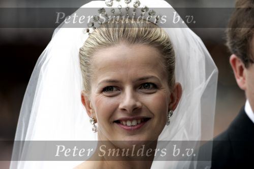 Delft 24 april 2004
Trouwen Prins Friso en Mabel Wisse Smit in stadhuis Delft.