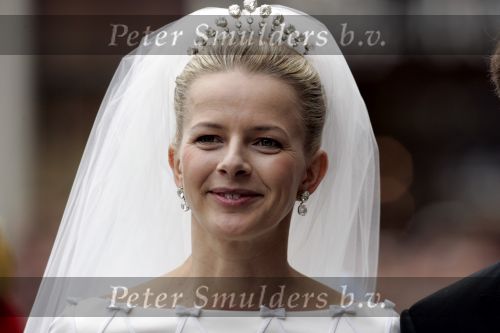 Delft 24 april 2004
Trouwen Prins Friso en Mabel Wisse Smit in stadhuis Delft.