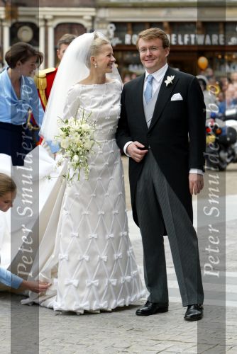 Delft 24 april 2004
Trouwen Prins Friso en Mabel Wisse Smit in stadhuis Delft.