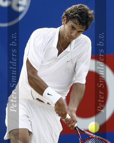 Rosmalen, 24 Juni 2006 Ordina Open 2006
Finale Heren Jan Hernych - Mario Ancic 0-6  7-5  6-7
© Foto Edwin v Zandvoort