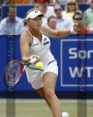 Rosmalen, 24 Juni 2006 Ordina Open 2006
Finale dames Dinara Safina - Michaella Krajicek 3-6  en  4-6
© Foto Edwin v Zandvoort