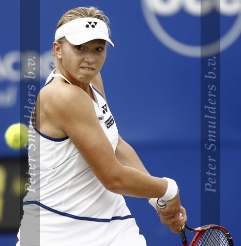 Rosmalen, 24 Juni 2006 Ordina Open 2006
Finale dames Dinara Safina - Michaella Krajicek 3-6  en  4-6
© Foto Edwin v Zandvoort