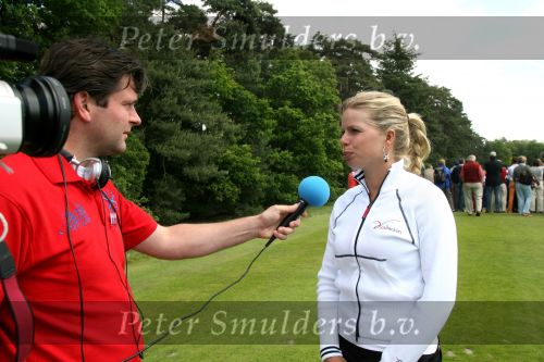 Valkenswaard, 4 Juni 2006
Finaledag KLM Ladies Open 2006 Eindhovensche Golf
Nienke Nijenhuis werd 33e en wordt na afloop geintervieuwd