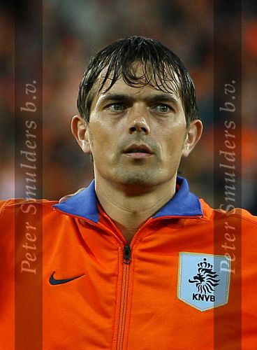 Zaterdag, 27 Mei 2006 Vriendschappelijke interland op weg naar het WK 2006 Nederland-Kameroen, eindstand 1-0
Phillip Cocu
© Edwin van Zandvoort