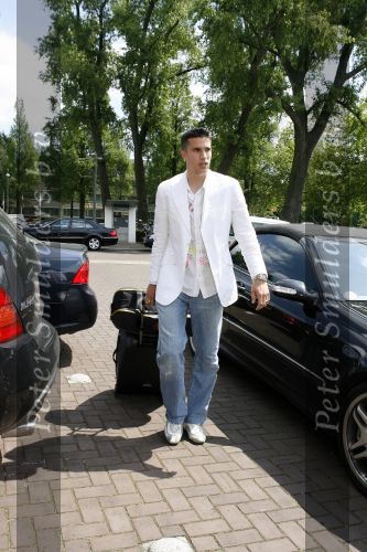 Amsterdam 6 juni 2006
Vertrek Nederlands elftal vanaf het hilton in Amsterdam naar WK.
Robin v Persie