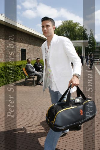 Amsterdam 6 juni 2006
Vertrek Nederlands elftal vanaf het hilton in Amsterdam naar WK.
Robin v Persie