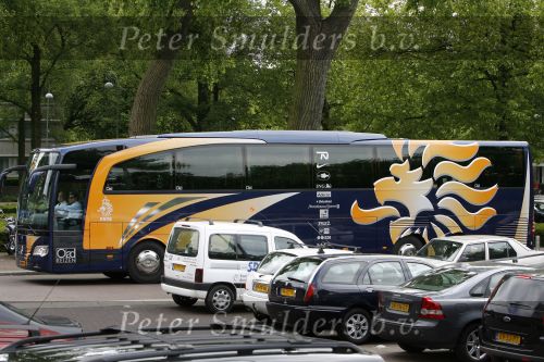 Amsterdam 6 juni 2006
Vertrek Nederlands elftal vanaf het hilton in Amsterdam naar WK.
spelers bus
