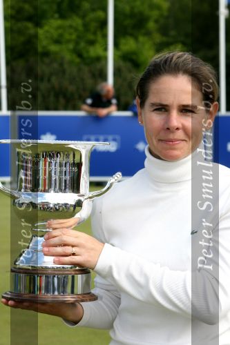 Valkenswaard, 4 Juni 2006
Finaledag KLM Ladies Open 2006
De winnares uit Frankrijk, Stephanie Arricau