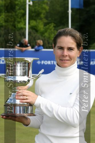 Valkenswaard, 4 Juni 2006
Finaledag KLM Ladies Open 2006
De winnares uit Frankrijk, Stephanie Arricau
