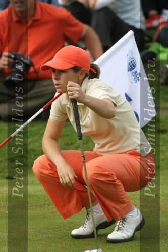 Valkenswaard, 4 Juni 2006
Finaledag KLM Ladies Open 2006
De winnares uit Frankrijk, Stephanie Arricau