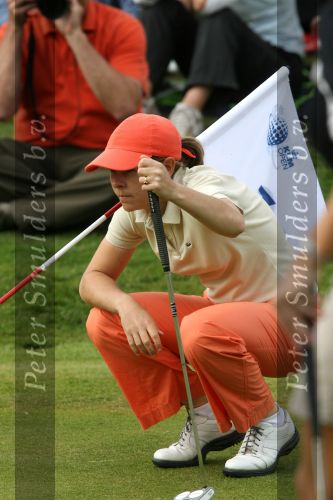 Valkenswaard, 4 Juni 2006
Finaledag KLM Ladies Open 2006
De winnares uit Frankrijk, Stephanie Arricau met haar laatste put