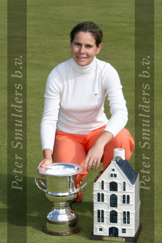 Valkenswaard, 4 Juni 2006
Finaledag KLM Ladies Open 2006 Eindhovensche Golf
De winnares uit Frankrijk, Stephanie Arricau
